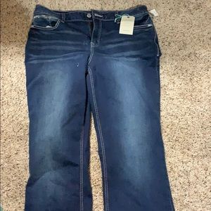 Embellished Slim Boot Jeans